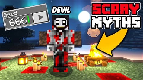 Testing Minecraft’s Most Scary Myths! .